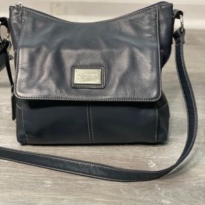 Tignanello Pebbled Leather Shoulderbag/Crossbody